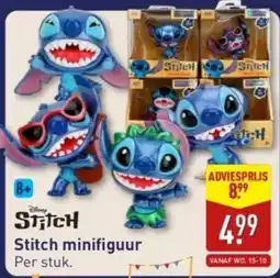 ALDI Stitch minifiguur aanbieding