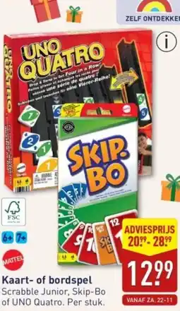 ALDI Kaart- of bordspel aanbieding