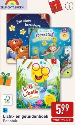 ALDI Licht- en geluidenboek aanbieding