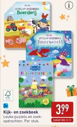 ALDI Kijk- en zoekboek aanbieding