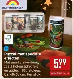 ALDI Puzzel met speciale effecten aanbieding