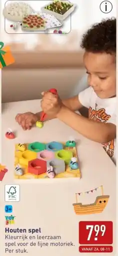 ALDI Houten spel aanbieding