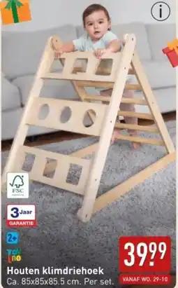 ALDI Houten klimdriehoek aanbieding