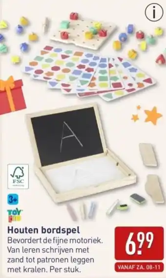 ALDI Houten bordspel aanbieding