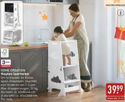ALDI Home Creation Houten leertoren aanbieding