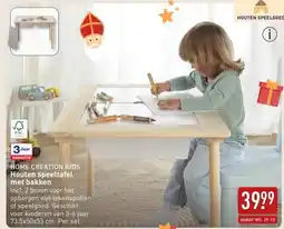 ALDI Houten Speelgoed met bakken aanbieding