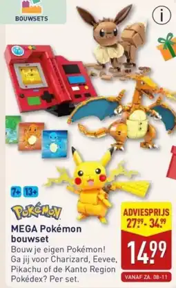 ALDI MEGA Pokémon bouwset aanbieding