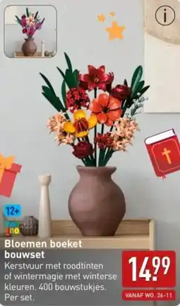 ALDI Bloemen boeket bouwset aanbieding