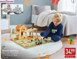 ALDI Houten speelset aanbieding