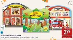 ALDI Kleur- en stickerboek aanbieding