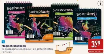 ALDI Magisch krasboek aanbieding