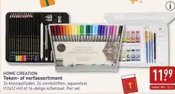 ALDI Teken- of verfassortiment aanbieding
