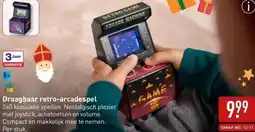 ALDI Draagbaar retro-arcadespel aanbieding