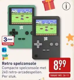 ALDI Retro spelconsole aanbieding