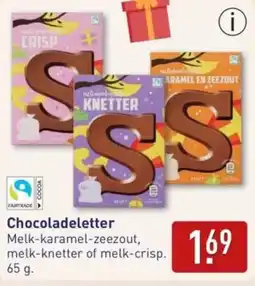 ALDI Chocoladeletter aanbieding