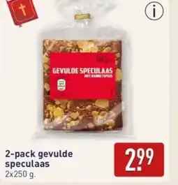 ALDI 2-pack gevulde speculaas aanbieding