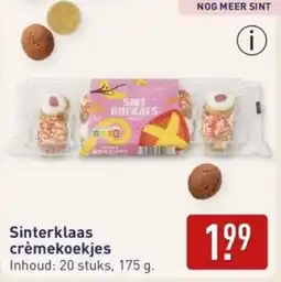 ALDI Sinterklaas crèmekoekjes aanbieding