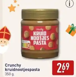 ALDI Crunchy kruidnootjespasta aanbieding