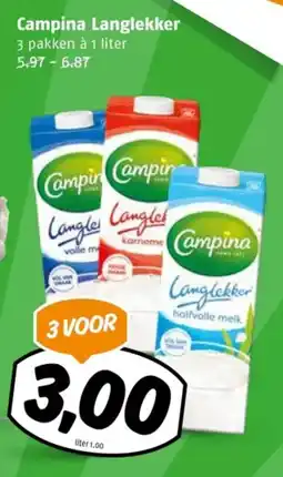 Poiesz Campina Langlekker aanbieding