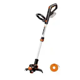 Praxis Worx Accu Grastrimmer WG163E.9 - 20V - 30cm maaibreedte (zonder accu en lader) aanbieding