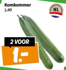 Poiesz Komkommer aanbieding
