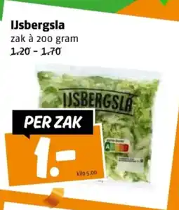 Poiesz IJsbergsla aanbieding