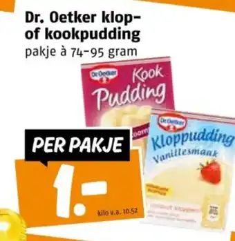 Poiesz Dr. Oetker klop- of kookpudding aanbieding