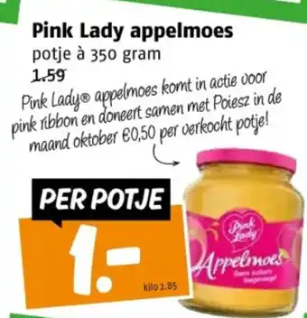 Poiesz Pink Lady appelmoes aanbieding