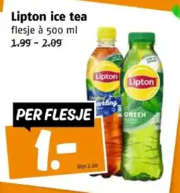 Poiesz Lipton ice tea aanbieding