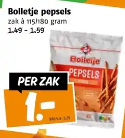 Poiesz Bolletje pepsels aanbieding