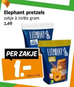 Poiesz Elephant pretzels aanbieding