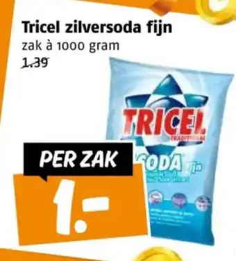 Poiesz Tricel zilversoda fijn aanbieding