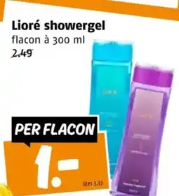 Poiesz Lioré showergel aanbieding