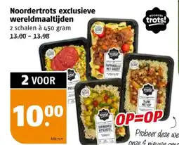 Poiesz Noordertrots exclusieve wereldmaaltijden aanbieding