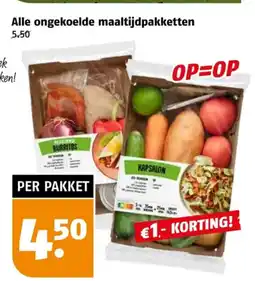 Poiesz Alle ongekoelde maaltijdpakketten aanbieding