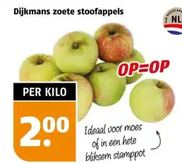 Poiesz Dijkmans zoete stoofappels aanbieding