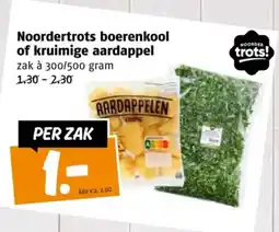 Poiesz Noordertrots boerenkool of kruimige aardappel aanbieding