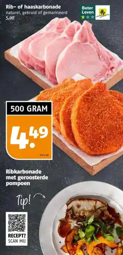 Poiesz Rib- of haaskarbonade aanbieding