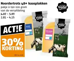 Poiesz Noordertrots 48+ kaasplakken aanbieding