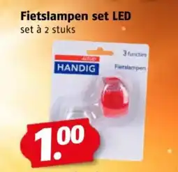 Poiesz Fietslampen set LED aanbieding
