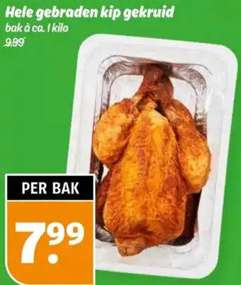 Poiesz Hele gebraden kip gekruid aanbieding