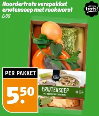 Poiesz Noordertrots verspakket erwtensoep met rookworst aanbieding