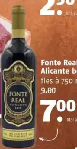 Poiesz Fonte Real Alicante bouschet aanbieding