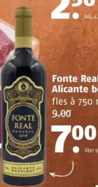 Poiesz Fonte Real Alicante bouschet aanbieding