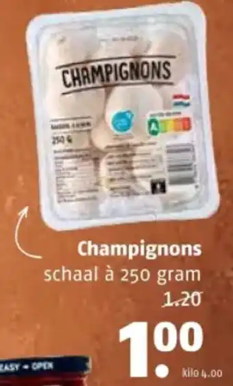 Poiesz Champignons aanbieding