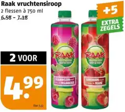 Poiesz Raak vruchtensiroop aanbieding