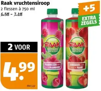 Poiesz Raak vruchtensiroop aanbieding
