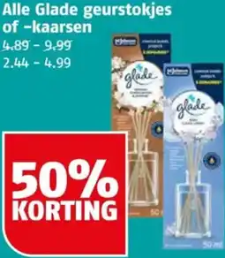 Poiesz Alle Glade geurstokjes of kaarsen aanbieding
