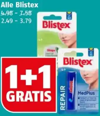 Poiesz Alle Blistex aanbieding