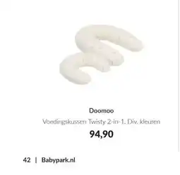 Babypark Doomoo aanbieding